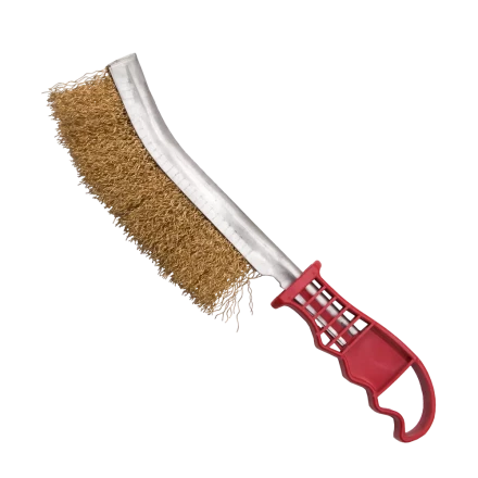 Корщетка для зачистки швов (235 мм, латунированная сталь) Оберон XL150150 купить в Нижневартовске