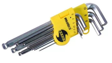 Набор шестигранников с шаром 9 штук блистер Энкор 20895 купить в Нижневартовске