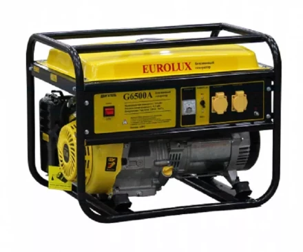 Электрогенератор бензиновый Eurolux G6500A купить в Нижневартовске