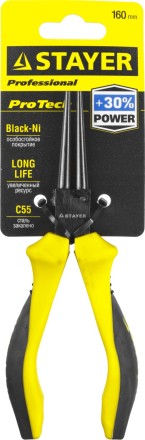 Круглогубцы STAYER &quot;PROTech&quot;, эксцентриковое расположение шарнира, 160мм 22027-8-16_z02 купить в Нижневартовске