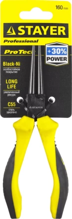 Круглогубцы STAYER "PROTech", эксцентриковое расположение шарнира, 160мм 22027-8-16_z02 купить в Нижневартовске