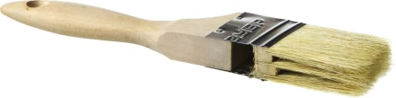 Кисть плоская ЗУБР "УНИВЕРСАЛ-ЭКСПЕРТ", светлая натуральная щетина, деревянная ручка, 3"/75мм 01005-075 купить в Нижневартовске