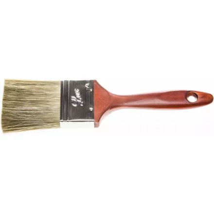 Кисть плоская STAYER "LASUR - LUX", деревянная ручка, смешанная щетина, 63мм 01051-063 купить в Нижневартовске