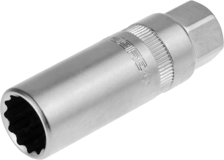 Свечная торцовая головка ЗУБР 3/8? 14 мм с резиновой вставкой 27729-14 купить в Нижневартовске