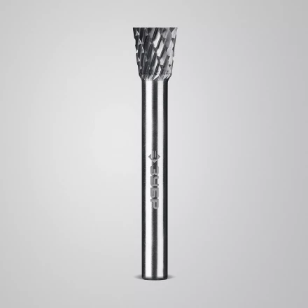 Зубр Твердосплавная борфреза N - обратный конус, 10 х 10 мм, угол 13° (28812-10-10) купить в Нижневартовске