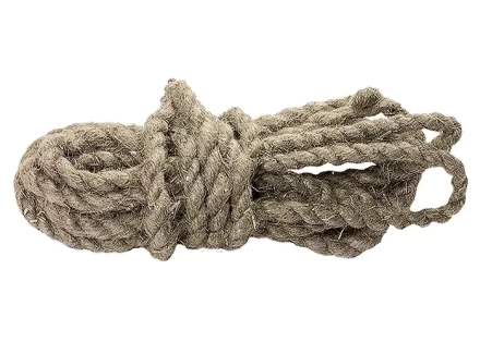 Веревка льнопеньковая D 12 мм L 10 м крученая Россия 94012 купить в Нижневартовске