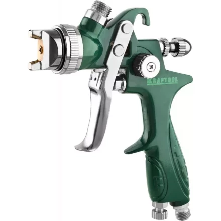 Краскопульт пневматический KRAFTOOL AirKraft, HVLP, с верхним бачком, 1,7мм 06522-1.7 купить в Нижневартовске