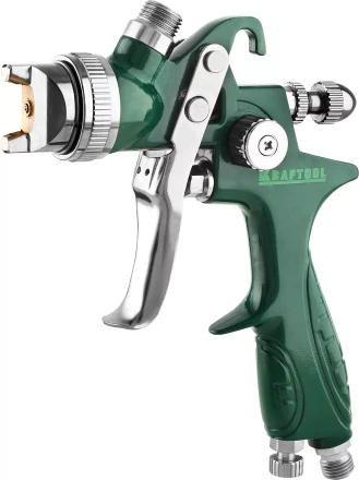 Краскопульт пневматический KRAFTOOL AirKraft, HVLP, с верхним бачком, 1,7мм 06522-1.7 купить в Нижневартовске
