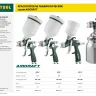 Краскопульт пневматический KRAFTOOL AirKraft, HVLP, с верхним бачком, 1,7мм 06522-1.7 купить в Нижневартовске