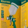 Краскопульт пневматический KRAFTOOL AirKraft, HVLP, с верхним бачком, 1,7мм 06522-1.7 купить в Нижневартовске