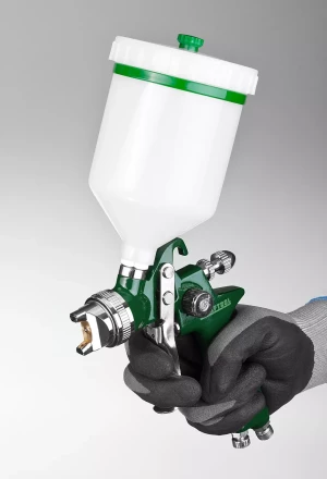 Краскопульт пневматический KRAFTOOL AirKraft, HVLP, с верхним бачком, 1,7мм 06522-1.7 купить в Нижневартовске