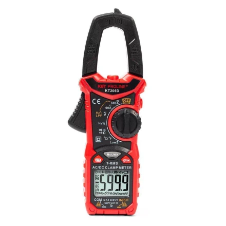 Токоизмерительные клещи КВТ KT 206D с True RMS (80753) купить в Нижневартовске