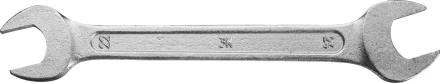 Ключ рожковый гаечный ЗУБР "СТАНДАРТ", оцинкованный, 22х24мм 27115-22-24 купить в Нижневартовске
