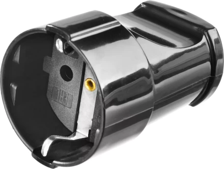 Розетка MAXElectro электрическая, 16А/220В, с заземлением, черная, STAYER 55180-B купить в Нижневартовске