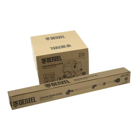 Триммер бензиновый DTL-43S, 43 см3, разъемная штанга, состоит из 2 частей Denzel 96264 купить в Нижневартовске