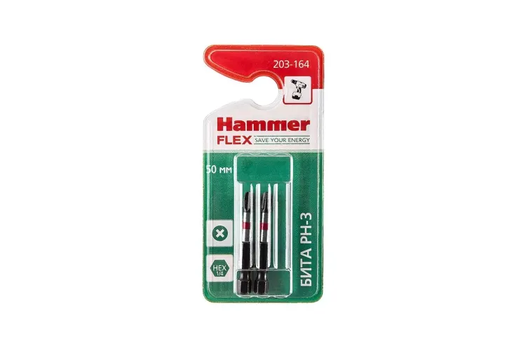 Бита HAMMER PH3 50мм (2шт) купить в Нижневартовске