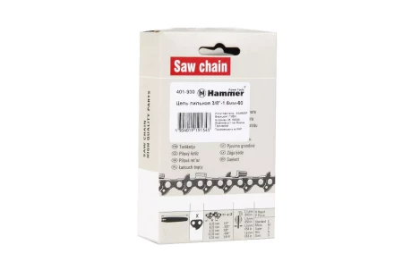 Цепь пильная HAMMER 3/8''-1,6мм-60 купить в Нижневартовске
