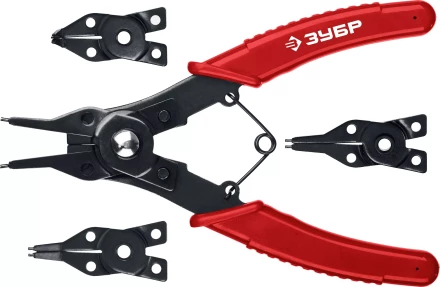 ЗУБР 4-в-1, 4 насадки, съемник стопорных колец (2283) купить в Нижневартовске