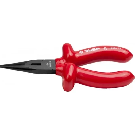 Тонкогубцы ЗУБР "МАСТЕР" "ЭЛЕКТРИК" диэлектрические, высоковольтные до ~1000В, 160мм 2214-3-16_z02 купить в Нижневартовске