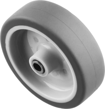 ЗУБР d 75 мм, г/п 60 кг, резина/полипропилен, термопластичное колесо, Профессионал (30946-75) купить в Нижневартовске