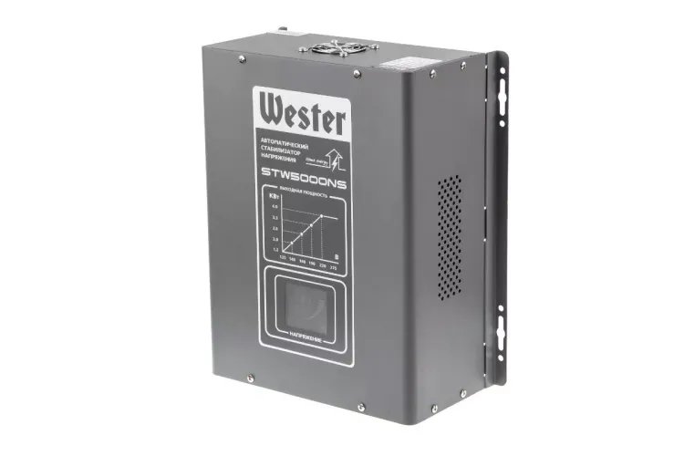 Стабилизатор напряжения WESTER STW5000NS купить в Нижневартовске