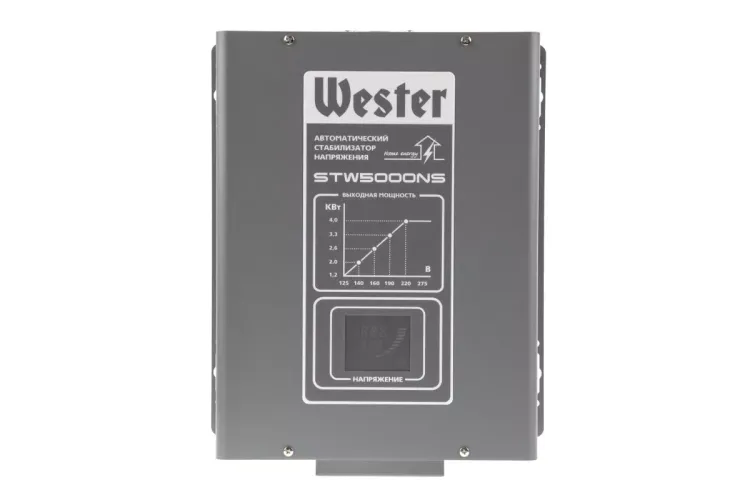 Стабилизатор напряжения WESTER STW5000NS купить в Нижневартовске