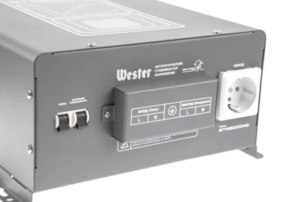 Стабилизатор напряжения WESTER STW5000NS купить в Нижневартовске