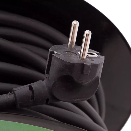 Удлинитель силовой 30 м, 16А, тип УХз16, КГ 3 x 1.5 мм, на стальной катушке, 4 розетки Сибртех 95876 купить в Нижневартовске