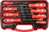 Набор отверток ЗУБР "МАСТЕР", хром-ванадиевая сталь, эргономичная двухкомпонентная рукоятка, 8шт 25235-H8 купить в Нижневартовске
