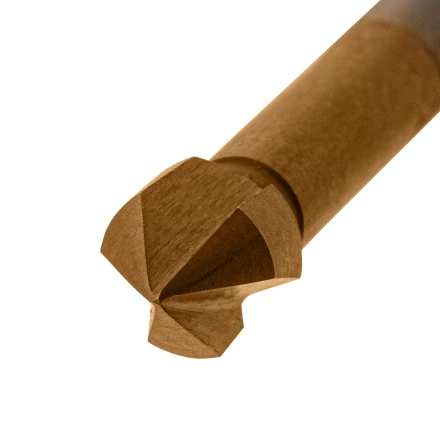 Зенковка конусная под М4, HSS, по металлу, цилиндрический хвостовик Denzel 72302 купить в Нижневартовске