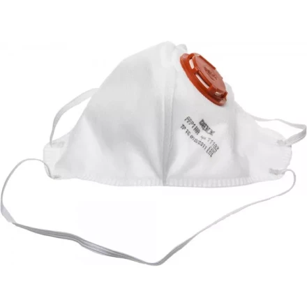 Полумаска фильтрующая DEXX противоаэрозольная, многослойная, с клапаном, FFP1 11102 купить в Нижневартовске