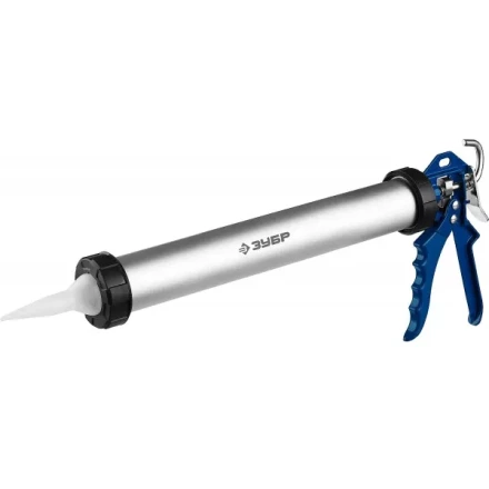 Пистолет для герметика ЗУБР "ПРОФЕССИОНАЛ", закрытый, алюминиевый корпус, 600мл 06633-60 купить в Нижневартовске