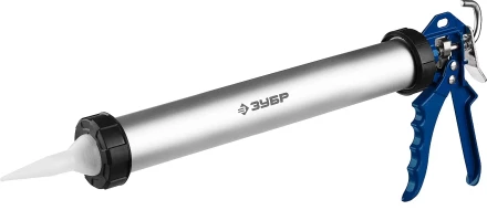 Пистолет для герметика ЗУБР "ПРОФЕССИОНАЛ", закрытый, алюминиевый корпус, 600мл 06633-60 купить в Нижневартовске