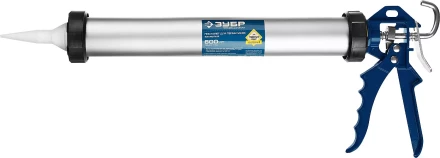 Пистолет для герметика ЗУБР "ПРОФЕССИОНАЛ", закрытый, алюминиевый корпус, 600мл 06633-60 купить в Нижневартовске