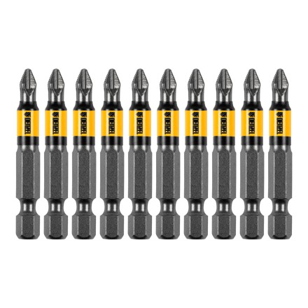 Бита PH2х50, сталь S2, цилиндр., 10 шт. Е 6,3 Denzel 11641 купить в Нижневартовске