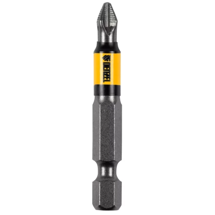 Бита PH2х50, сталь S2, цилиндр., 10 шт. Е 6,3 Denzel 11641 купить в Нижневартовске