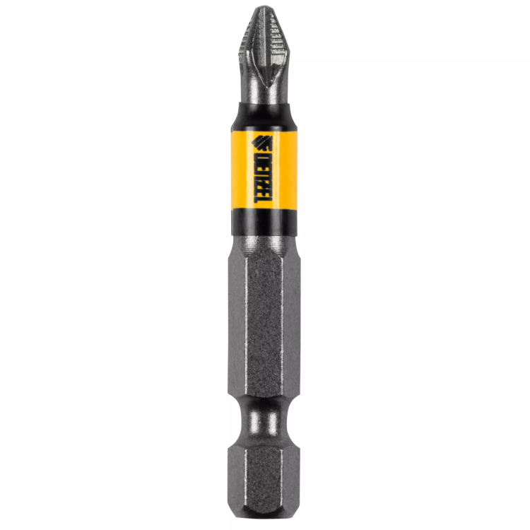Бита PH2х50, сталь S2, цилиндр., 10 шт. Е 6,3 Denzel 11641 купить в Нижневартовске