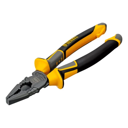 Плоскогубцы комбинированные 205 мм Denzel 17082, трехкомпонентные рукоятки купить в Нижневартовске