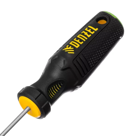 Отвертка, PZ0x75 мм, S2, 3к рукоятка Denzel 122037 купить в Нижневартовске