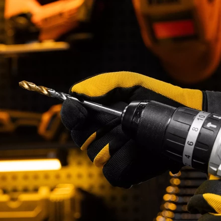 Сверло спиральное по металлу Denzel 7,5 x 109 мм, Р6М5, Golden Tip, 718238 купить в Нижневартовске