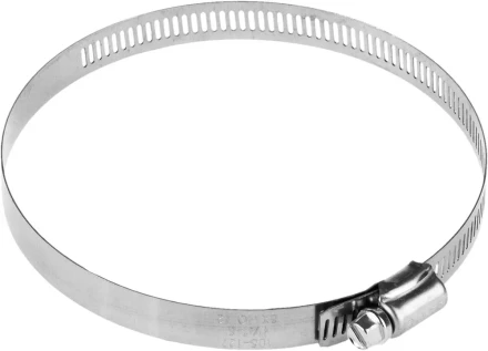 Хомуты ЗУБР "ЭКСПЕРТ", нерж. сталь, просечная лента 12 мм, 105-127 мм, 2 шт 37815-105-127-2 купить в Нижневартовске