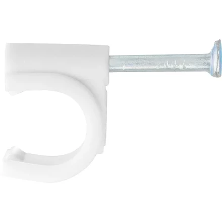 Скобы электроустановочные 9 мм круглый профиль 40 шт ШУРУПЬ 47529 купить в Нижневартовске