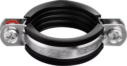 Хомут трубный с гайкой, оцинкованный, 1 1/2", 8шт, ЗУБР Мастер 37850-47-52 37850-47-52 купить в Нижневартовске