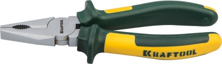 Плоскогубцы KRAFTOOL&quot;KRAFT-MAX&quot;комб,Cr-Mo,маслобензост двухкомп рукоятки,шарнирное соединение с повыш износост,200мм 22011-1-20 купить в Нижневартовске