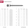 Гвозди ЗУБР "МАСТЕР" строительные ГОСТ 4028-63, 1.2х25мм, 5кг 305010-12-025 купить в Нижневартовске