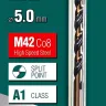 Сверла по металлу HSS-Co Оберон 29656-5 купить в Нижневартовске