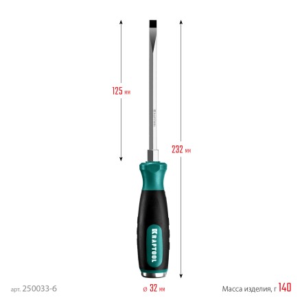 Ударные отвертки IMPACT 250033-6 купить в Нижневартовске