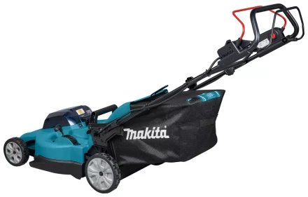 Аккумуляторная газонокосилка самоходная 53см, 2х18V Makita DLM539CT2 (2*5 Ач, ЗУ) купить в Нижневартовске