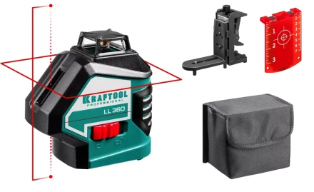 Нивелиры лазерные LL-360, 360 град, 20/70м, IP54 34645-2 купить в Нижневартовске