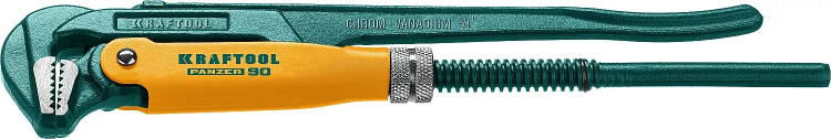 Ключ трубный с прямыми губками KRAFTOOL PANZER-90 2734-05 купить в Нижневартовске
